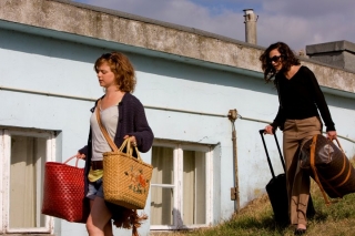 Maaike Neuville en Marieke Dilles (foto Luc Peeters)