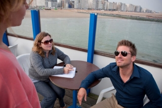 Ilse Somers en Kevin Janssens (foto Luc Peeters)