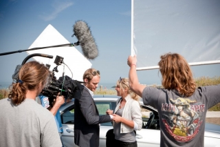 Thomas Ryckewaert en Ellen Schoeters (foto Luc Peeters)